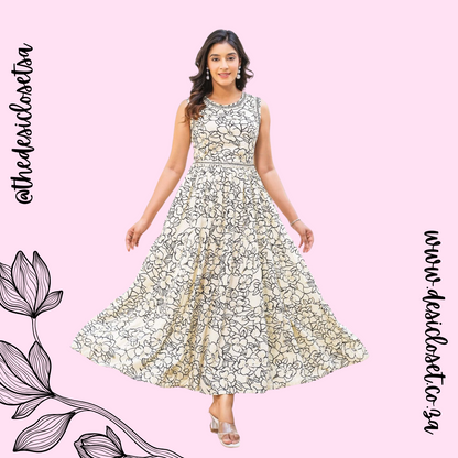 Sleeveless Cotton Dress