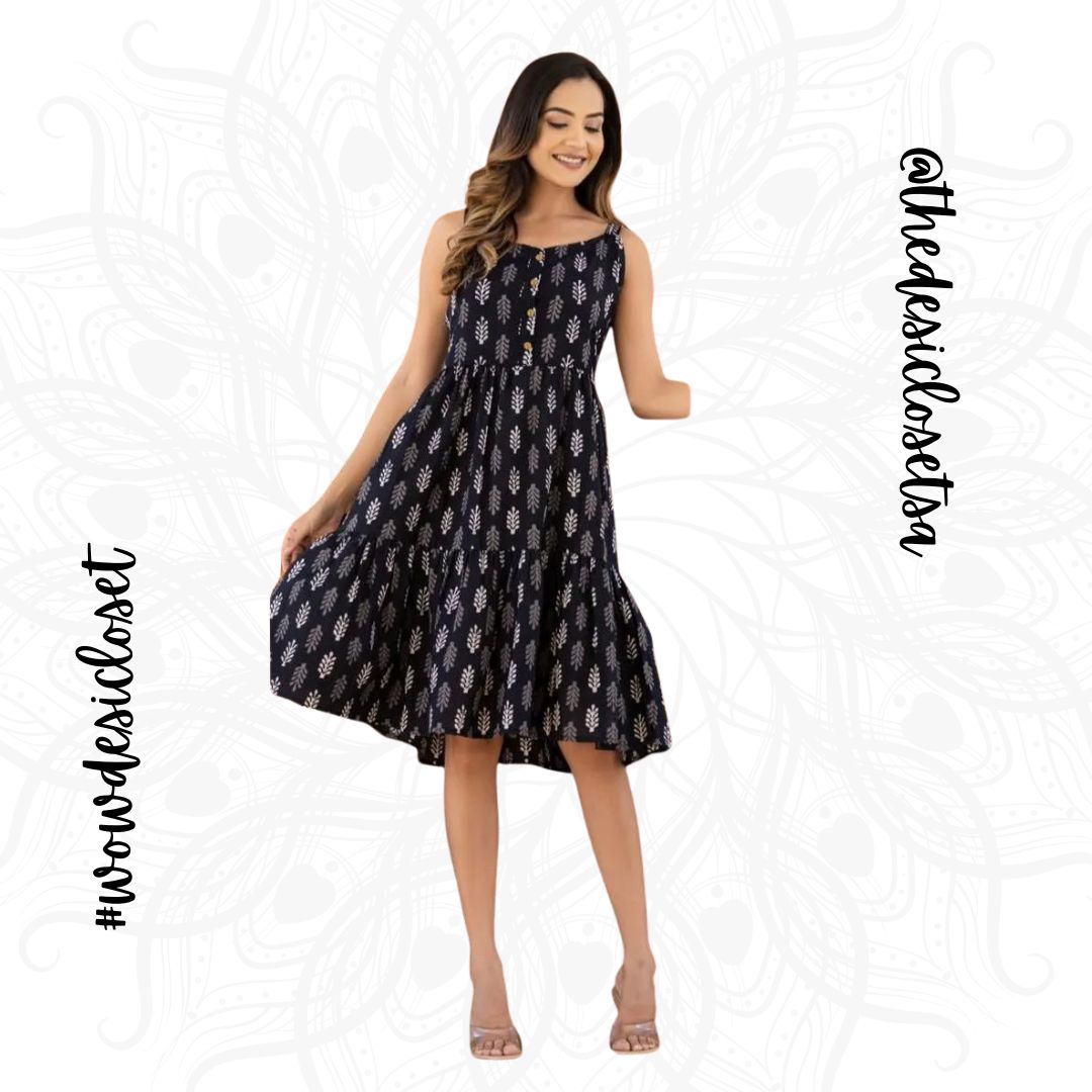 Boho Cotton Summer Dress