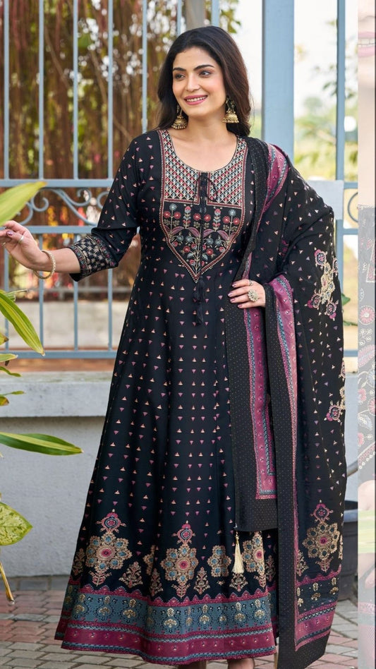 Rayon Anarkali Salwar