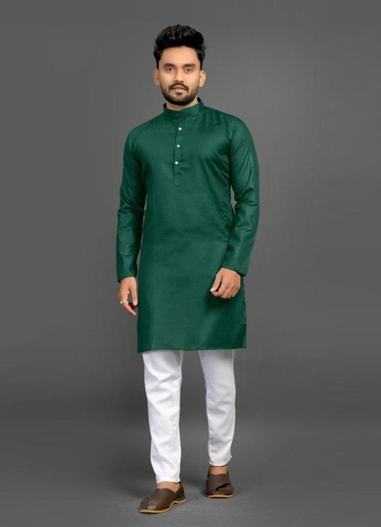 Cotton Kurta and Pant Set