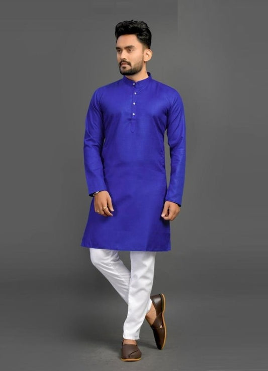 Cotton Kurta and Pant Set