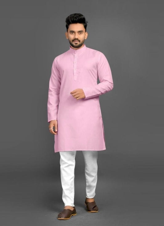 Cotton Kurta and Pant Set