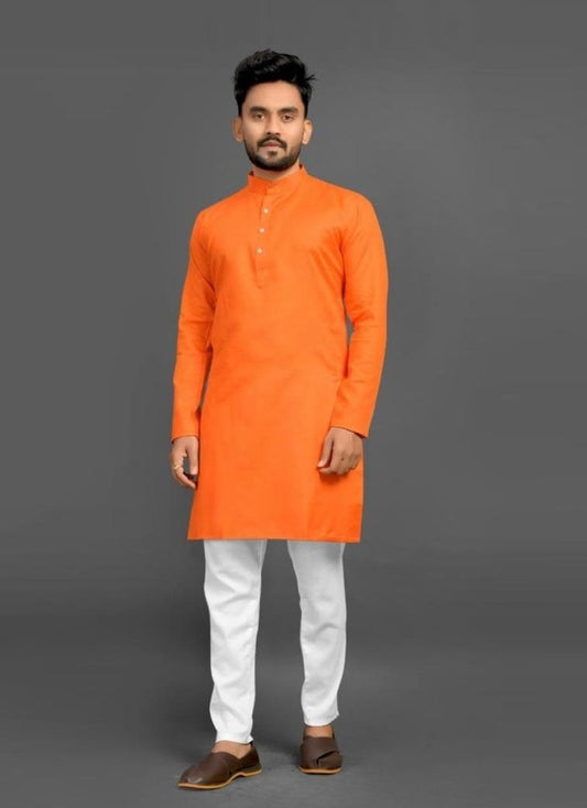 Cotton Kurta and Pant Set