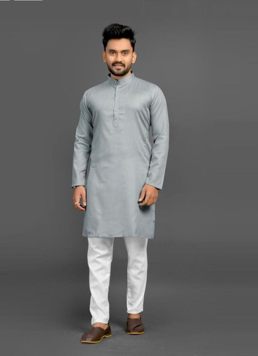 Cotton Kurta and Pant Set