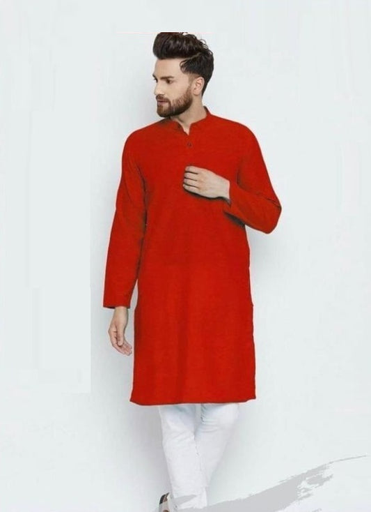 Cotton Kurta and Pant Set