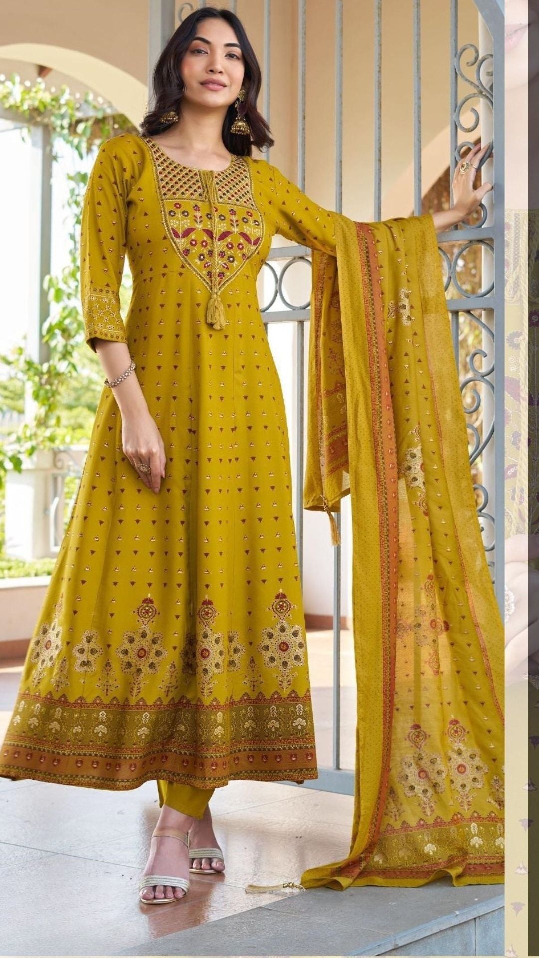 Rayon Anarkali Salwar