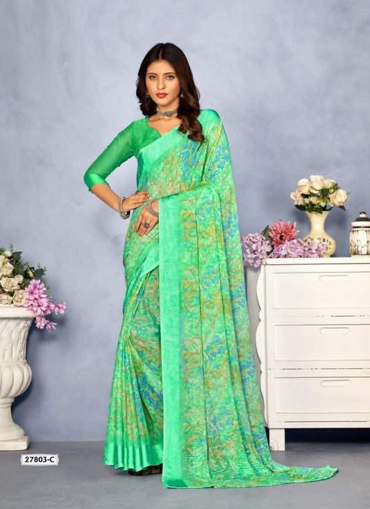 Chiffon Sari
