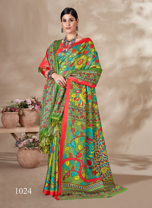 Pashmina Sari with Scarf