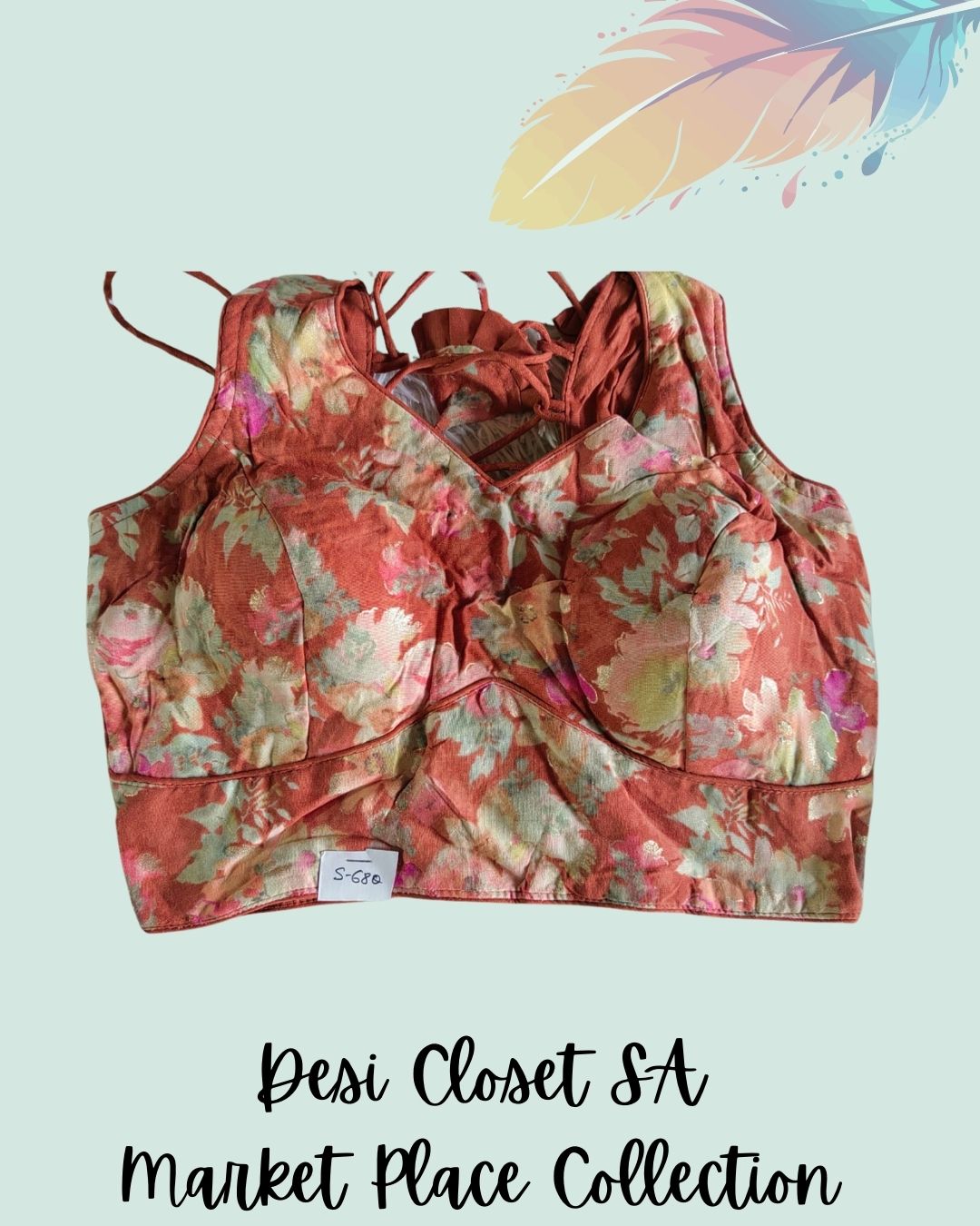Fully stitched choli blouse