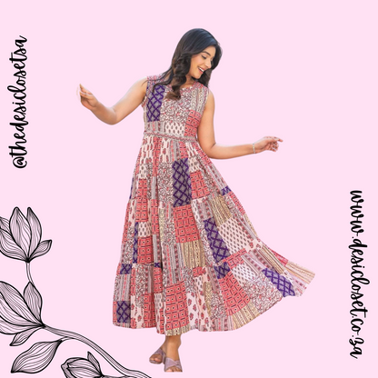 Sleeveless Cotton Dress