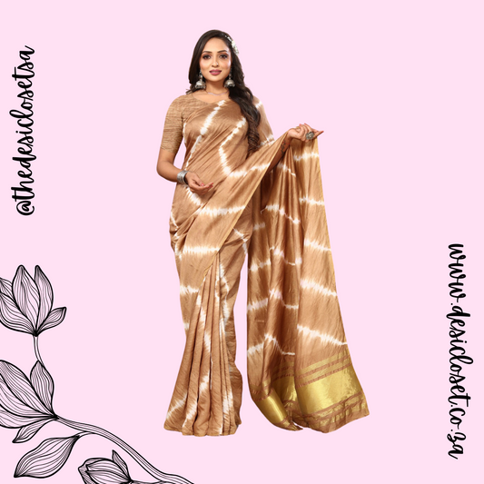 Unstitched Sari