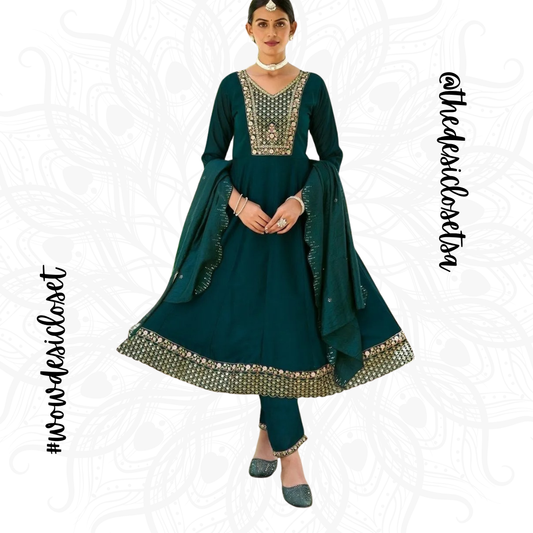 Vichitra Silk Salwar