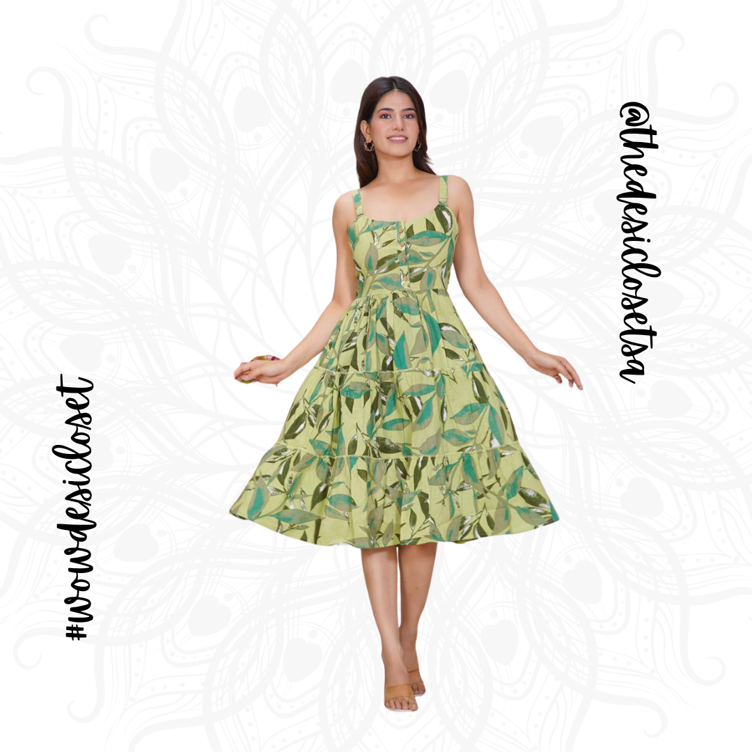 Boho Cotton Summer Dress