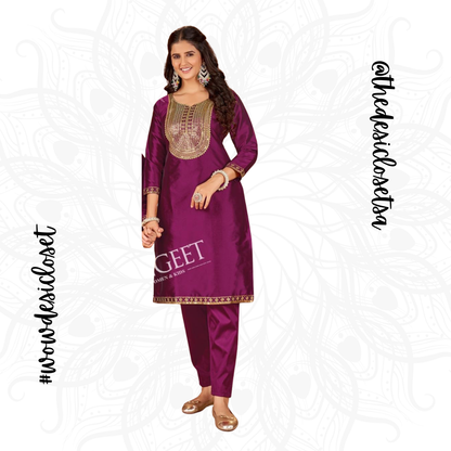 Silk Co-ord Set (Plus Sizes Only)