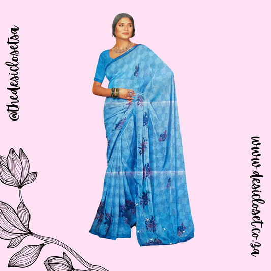 Unstitched Sari