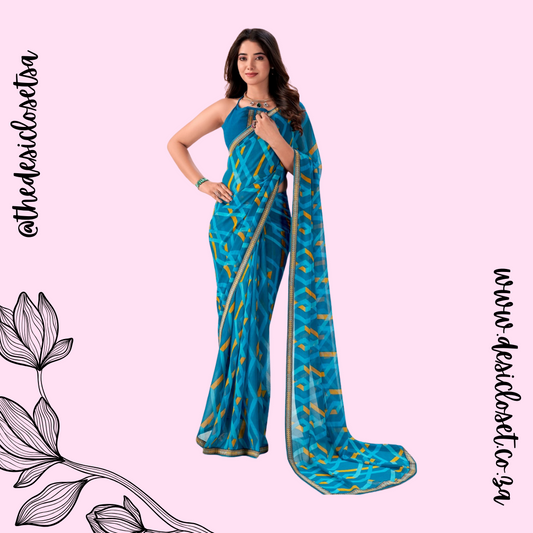 Unstitched Sari