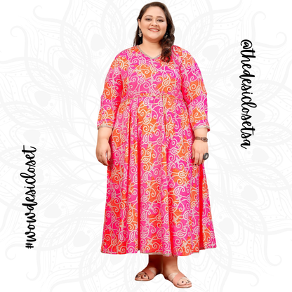 Premium Rayon Plus Size Dress