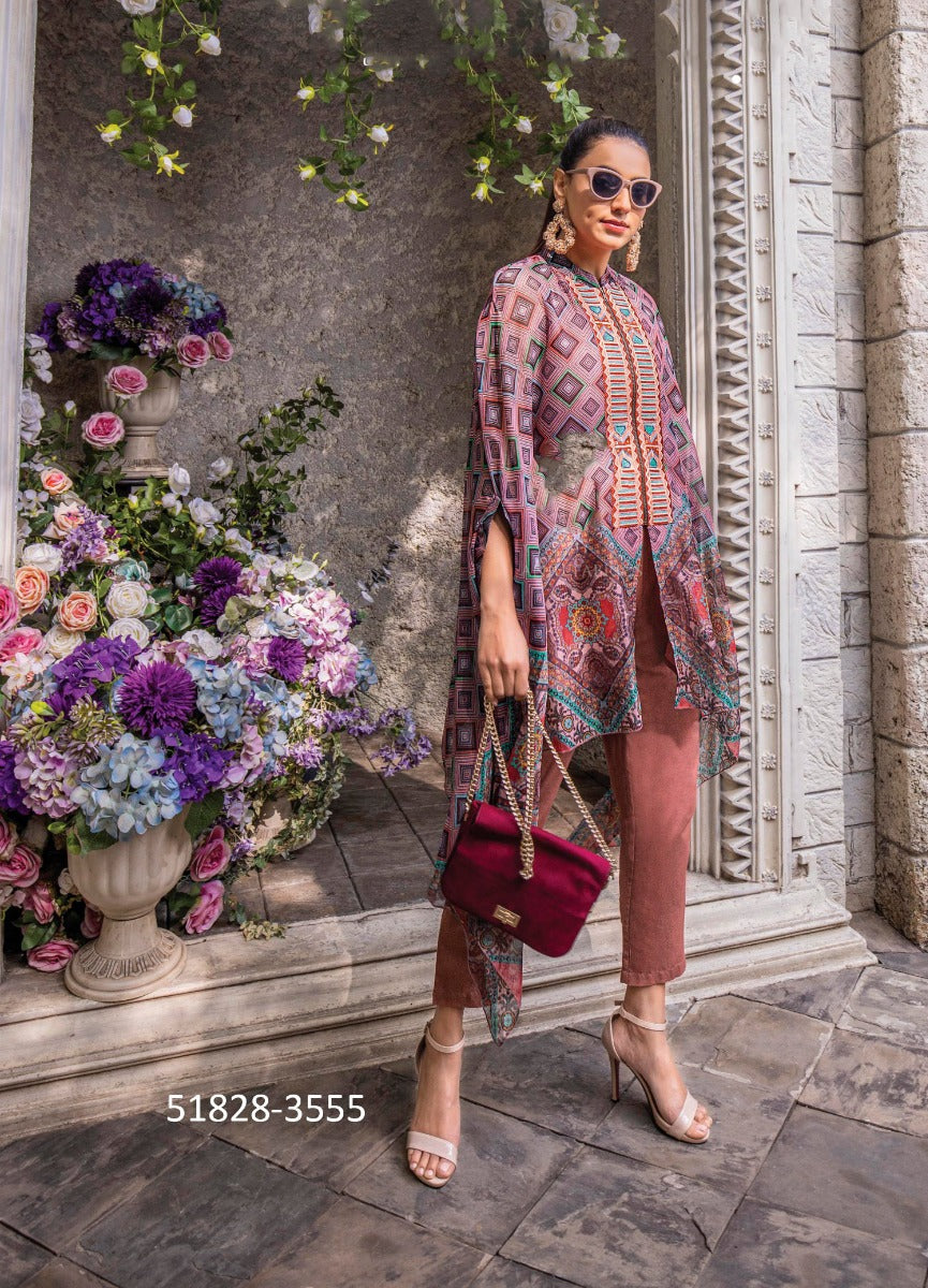 Cape Style Top with Pant