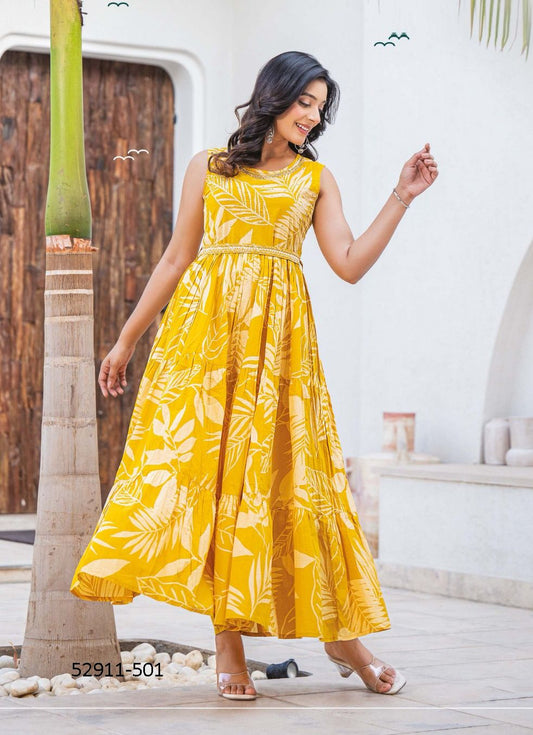 Sleeveless Cotton Dress
