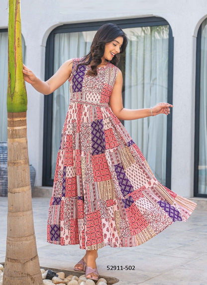 Sleeveless Cotton Dress