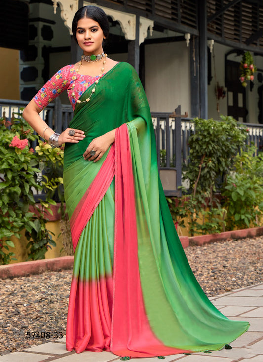 Chiffon Sari