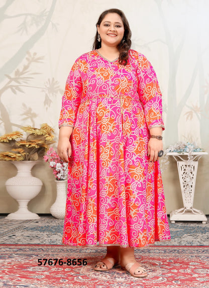 Premium Rayon Plus Size Dress