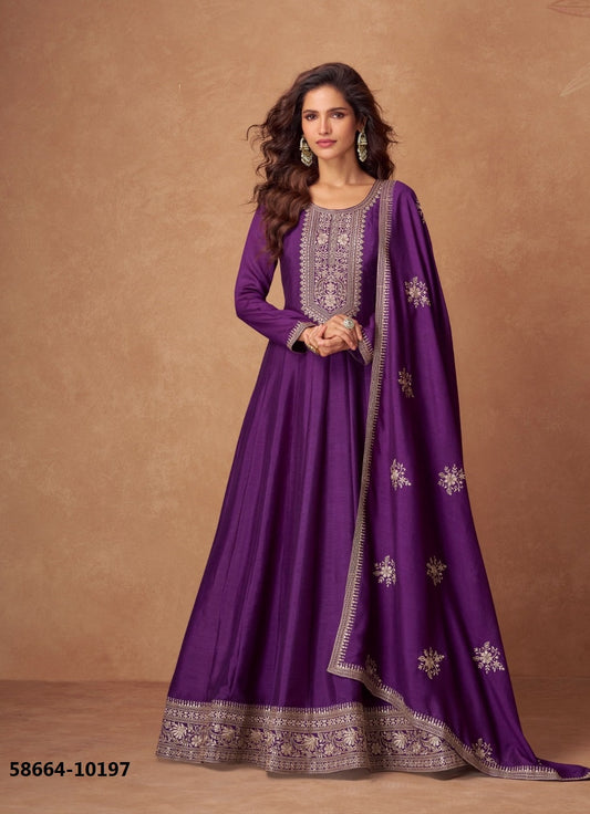 Gown with Dupatta