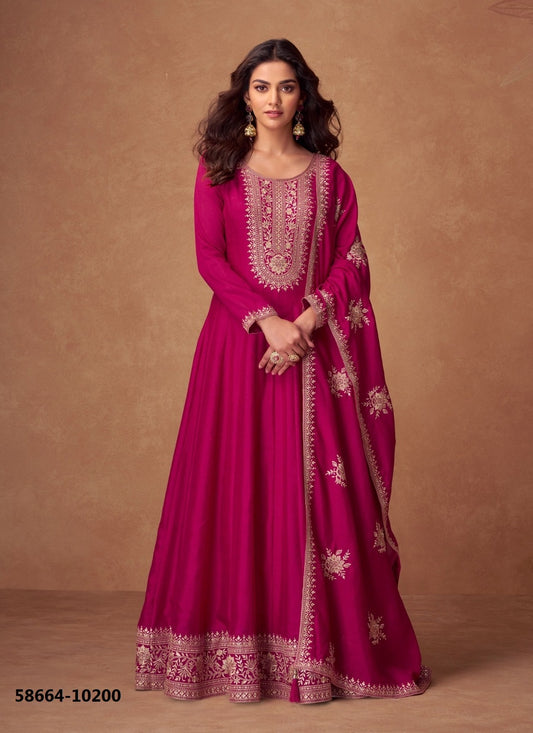 Gown with Dupatta