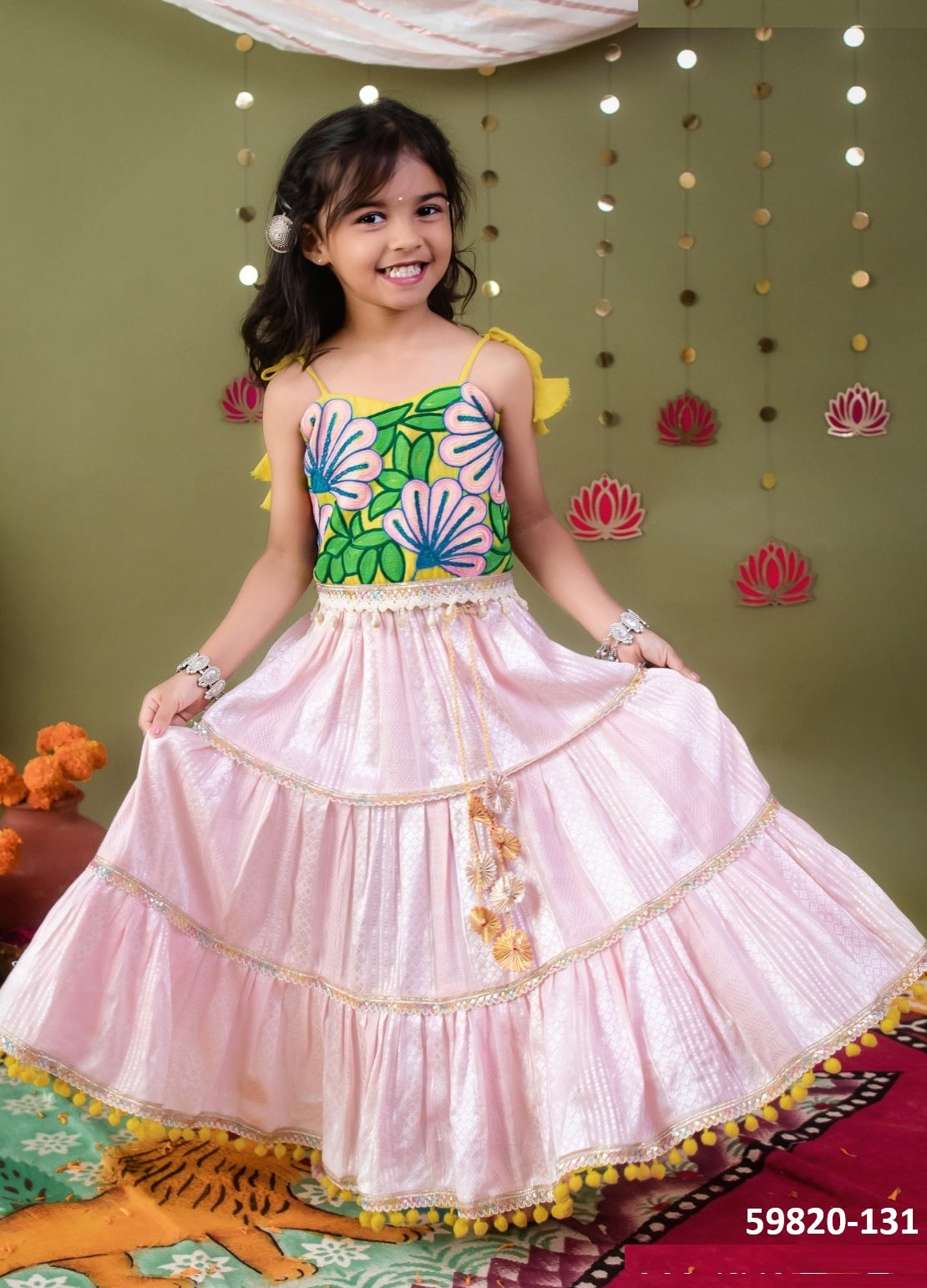Girls Lehenga Set