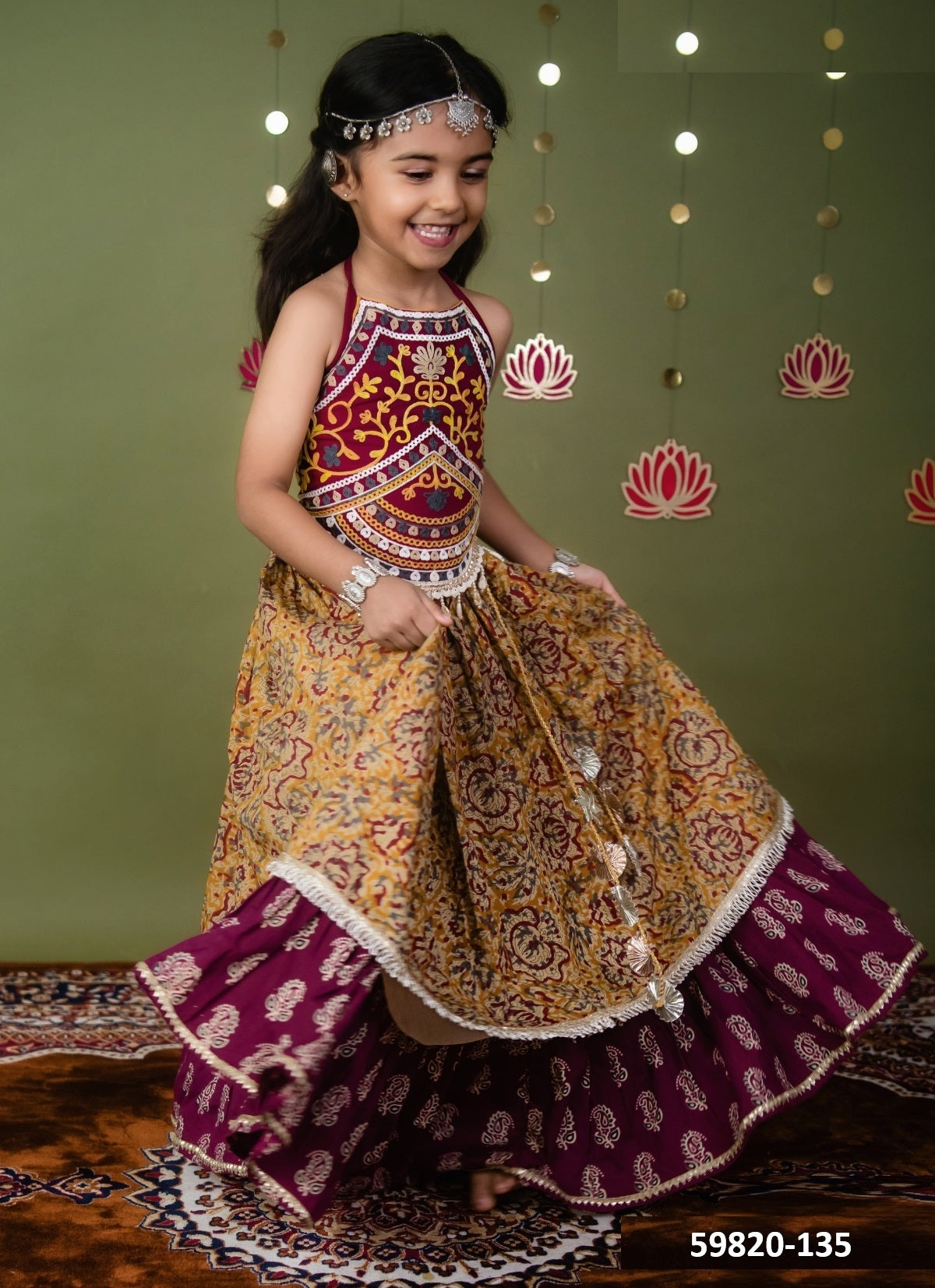 Girls Lehenga Set