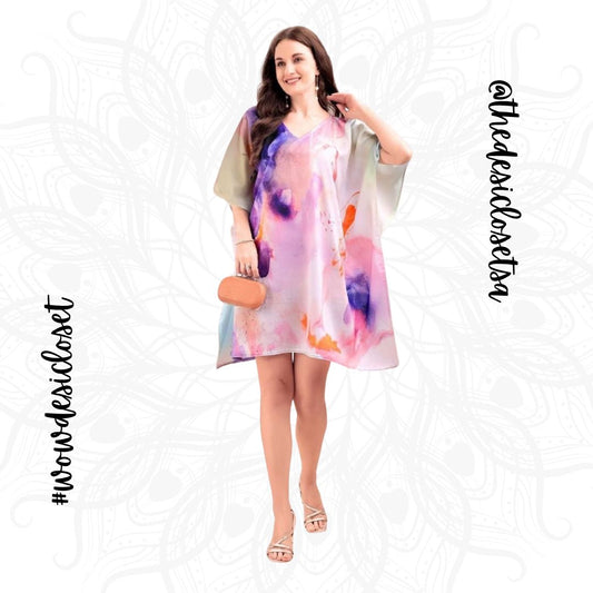 Soft Cotton Digital Print Kaftan