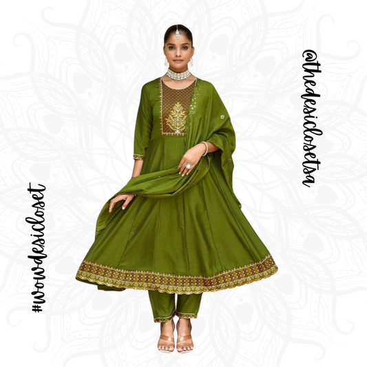 Vichitra Silk Salwar