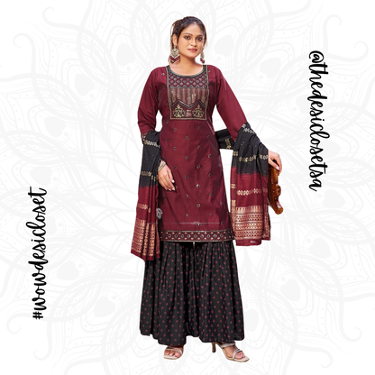 Gadwal Silk Salwar Set