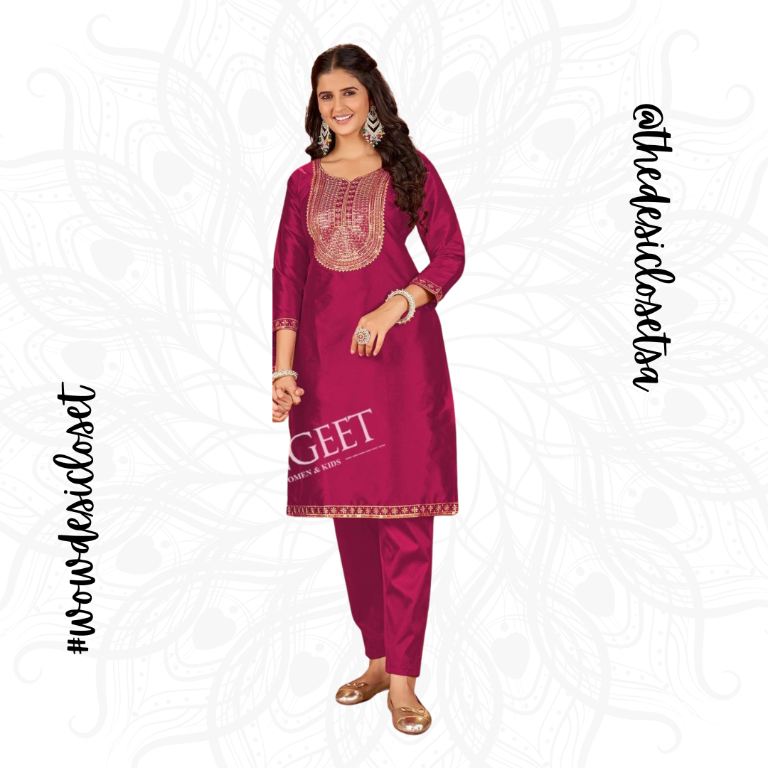 Silk Co-ord Set (Plus Sizes Only)