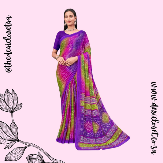 Unstitched Sari