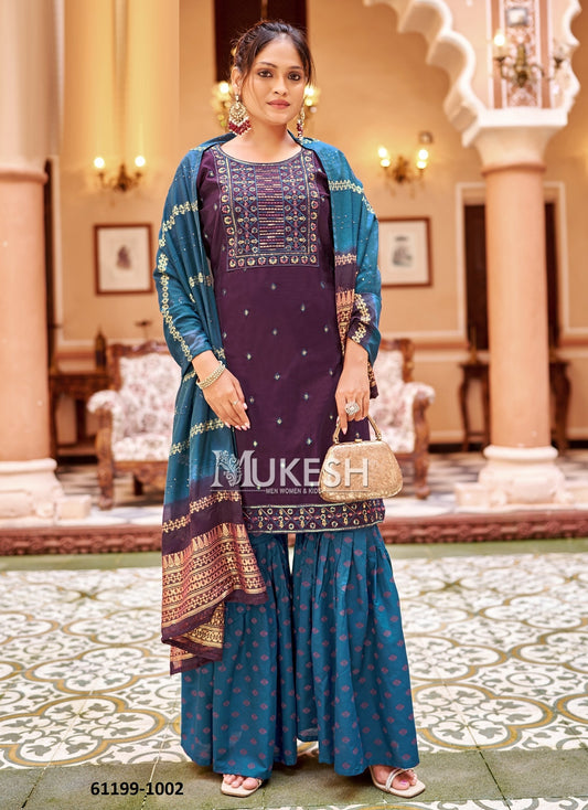 Gadwal Silk Salwar Set