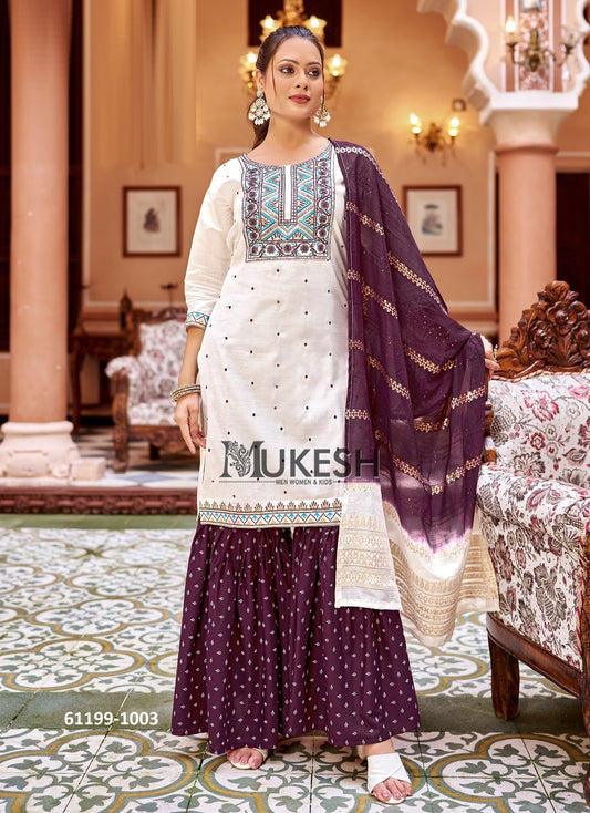 Gadwal Silk Salwar Set