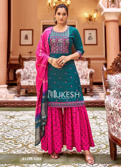 Gadwal Silk Salwar Set
