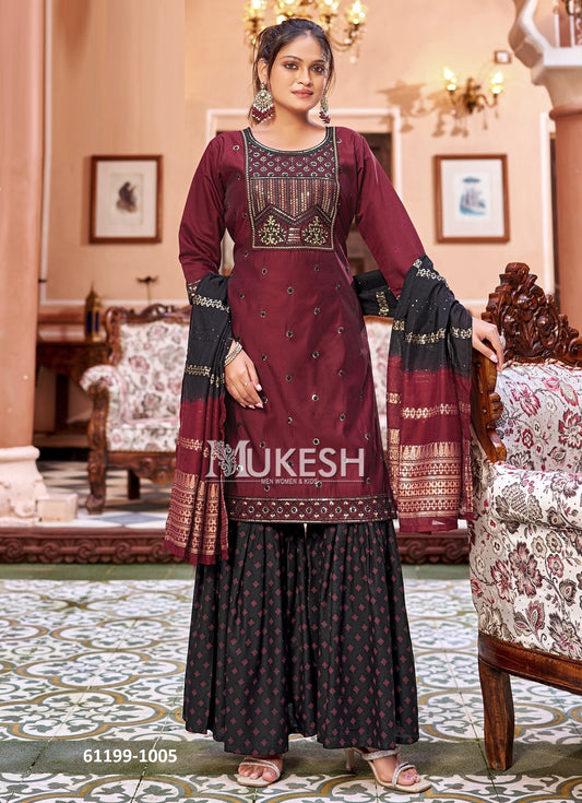 Gadwal Silk Salwar Set