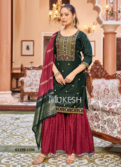 Gadwal Silk Salwar Set