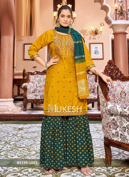 Gadwal Silk Salwar Set