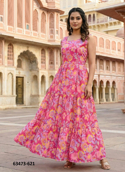 Printed Cotton Dress