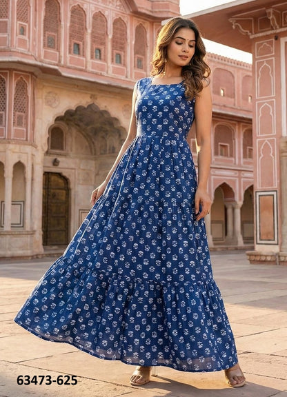 Printed Cotton Dress