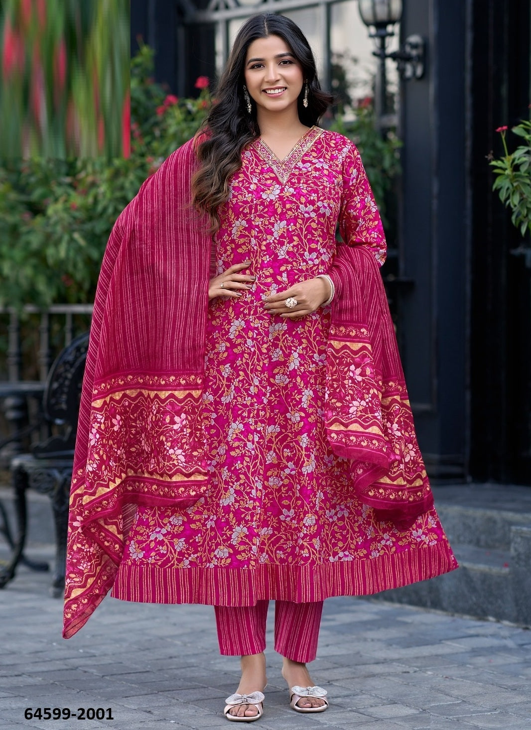 Cotton Anarkali Salwar