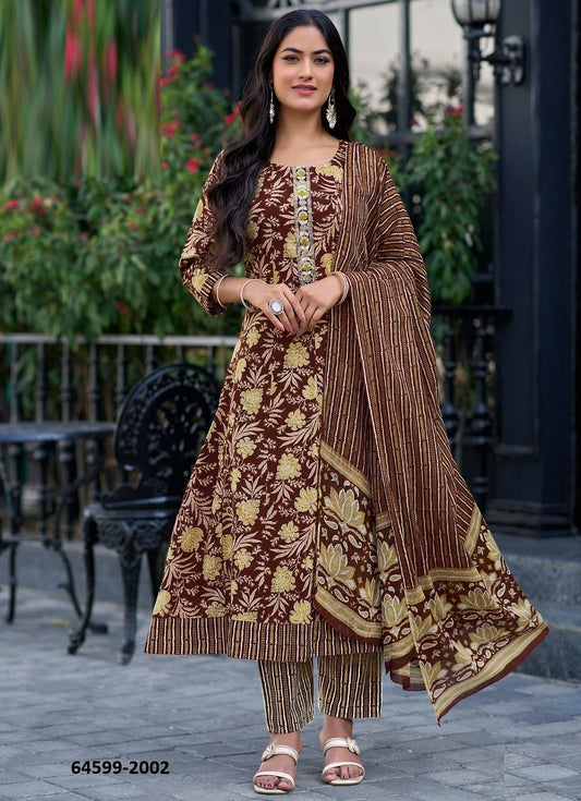 Cotton Anarkali Salwar