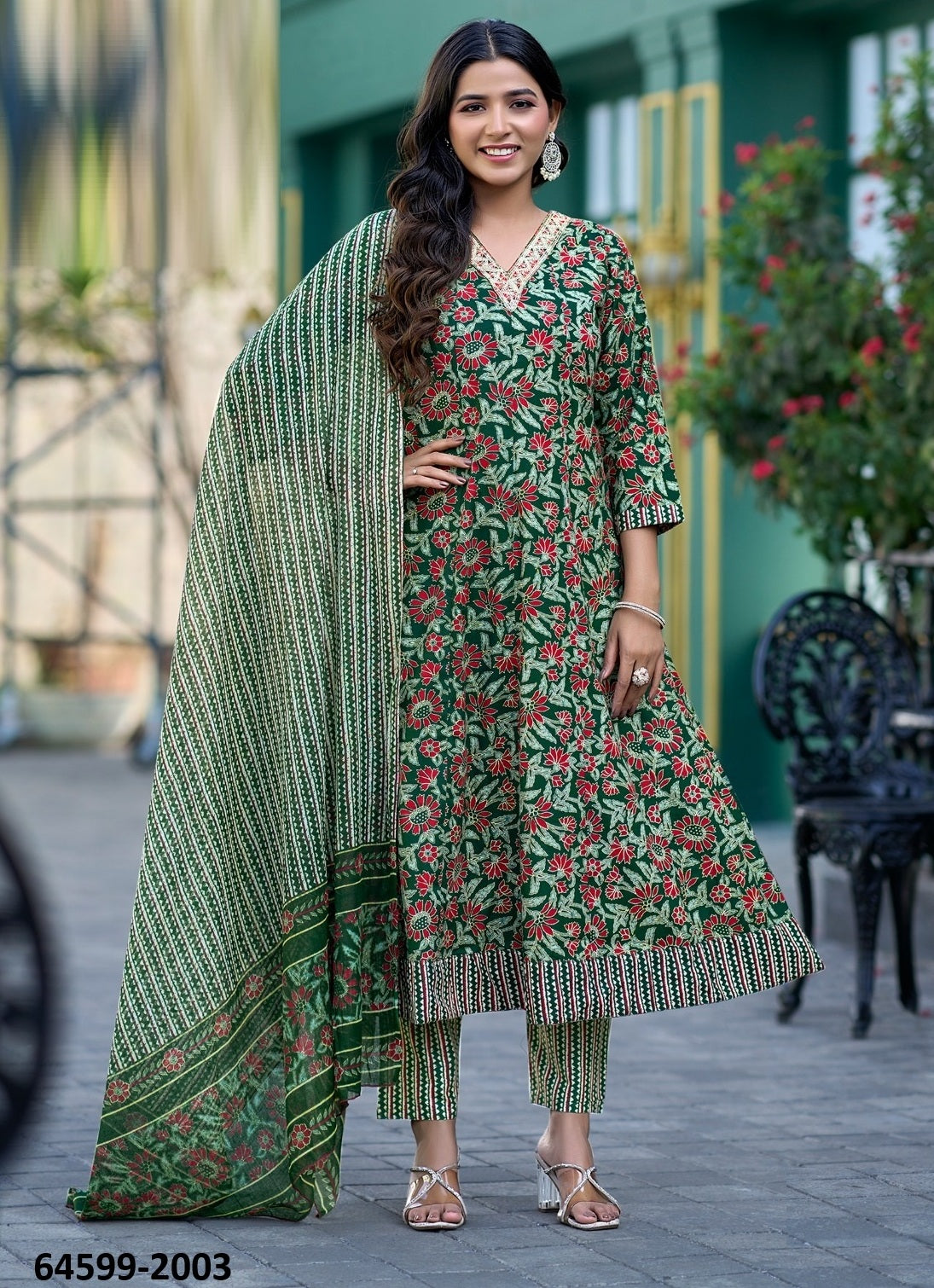 Cotton Anarkali Salwar