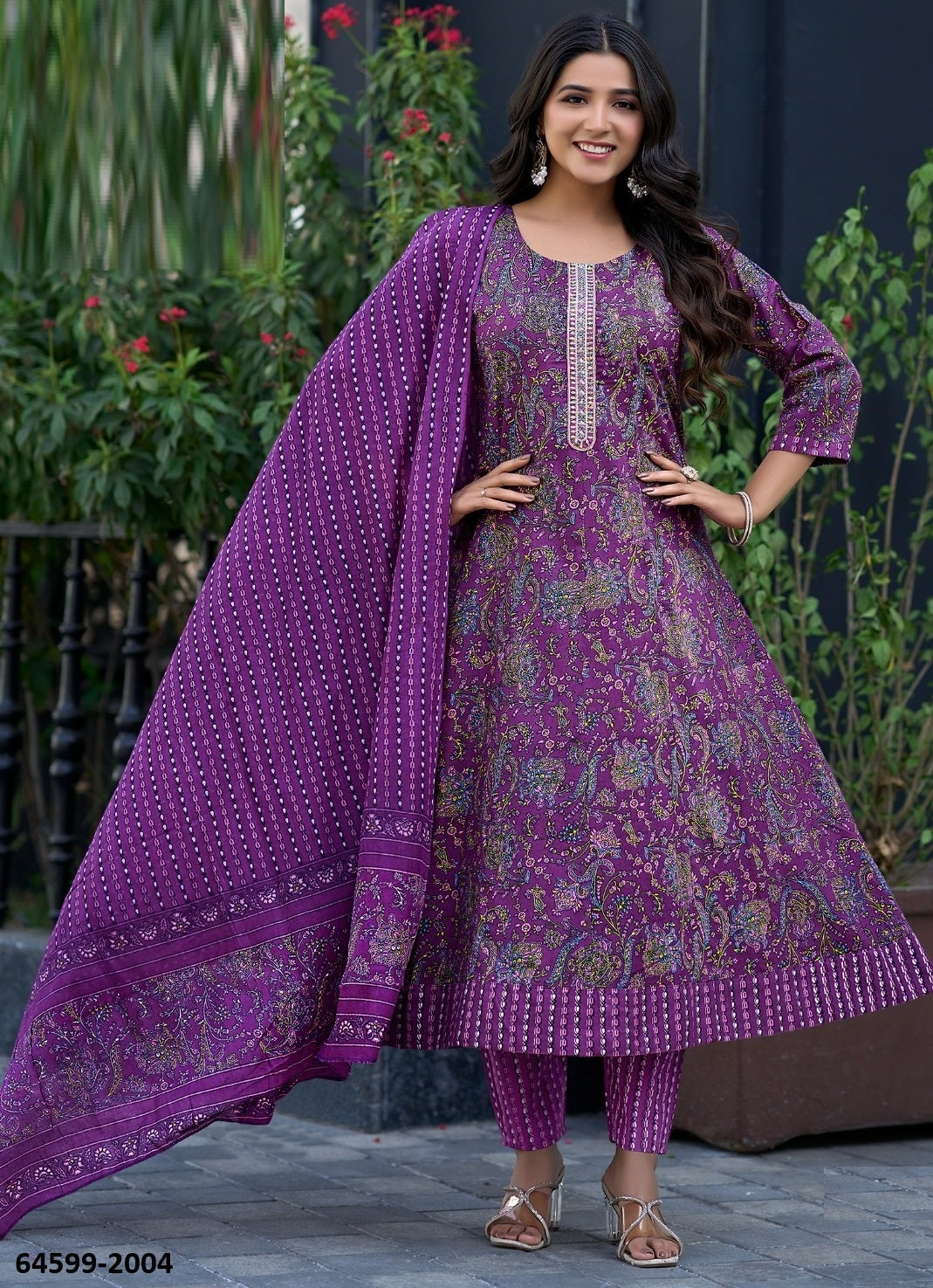Cotton Anarkali Salwar