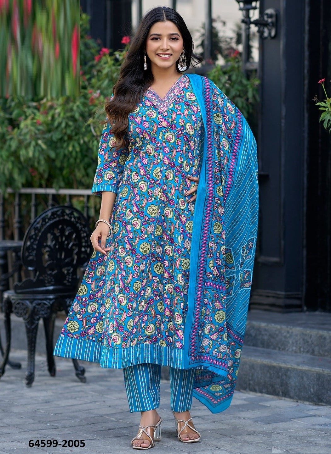Cotton Anarkali Salwar