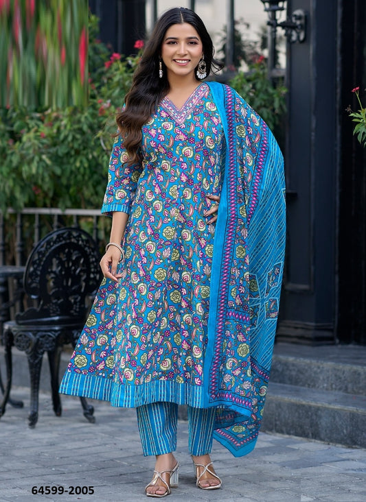 Cotton Anarkali Salwar