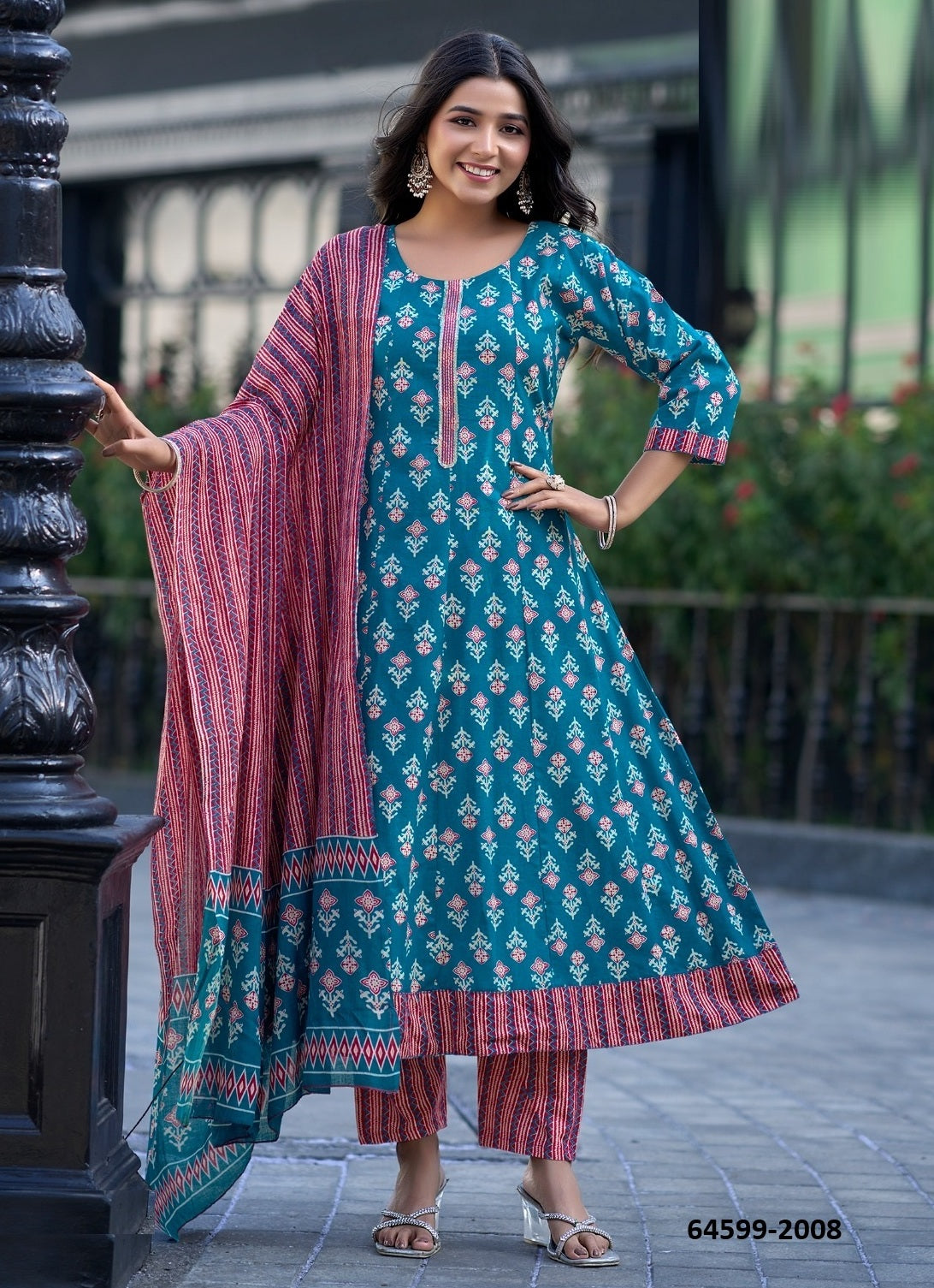 Cotton Anarkali Salwar
